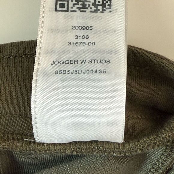 True Religion Hunter Green with Studs Sweat Joggers - Women’s US XS - Picture 10 of 11